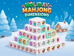 თამაში Holiday Mahjong Dimensions ონლაინ