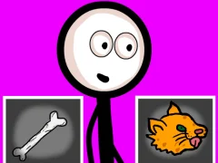 თამაში Stickman Choosing actions ონლაინ