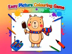 თამაში Easy Picture Colouring Game ონლაინ