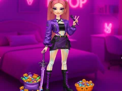 თამაში K-Pop Halloween Dress Up ონლაინ