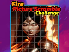თამაში Fire Picture Scramble Challenge ონლაინ