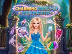 თამაში Charming Dress-up and Makeup ონლაინ