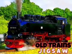 თამაში Old Trains Jigsaw ონლაინ