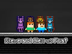 თამაში Steve and Alex vs Fnaf ონლაინ
