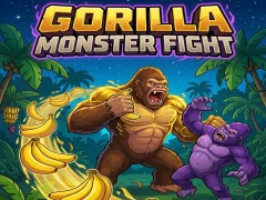 თამაში Gorilla Monster Fight ონლაინ