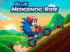 თამაში Blue Hedgehog Ride ონლაინ