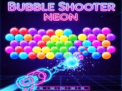 თამაში Bubble Shooter Neon ონლაინ