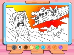 თამაში Coloring Book: Bombardino Crocodilo ონლაინ