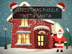 თამაში Christmas Puzzle With Santa ონლაინ