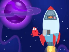 თამაში Dora The explorer Dora's Purple Planet Adventure ონლაინ