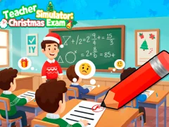 თამაში Teacher Simulator Christmas Exam ონლაინ