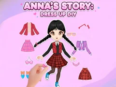 თამაში Anna's Story: Dress Up DIY ონლაინ