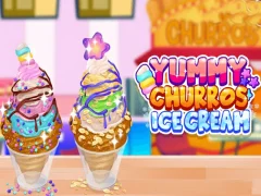 თამაში Yummy Churros Ice Cream ონლაინ