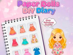 თამაში Paper Dolls DIY Diary ონლაინ