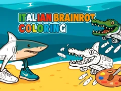 თამაში Italian Brainrot Coloring ონლაინ