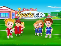 თამაში Baby Hazel. Sports day ონლაინ