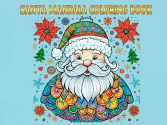 თამაში Santa Mandala Coloring Pages ონლაინ