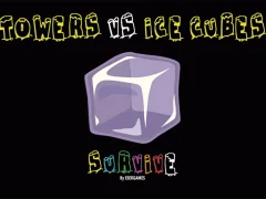 თამაში Towers vs Ice Cubes ონლაინ