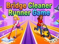 თამაში Bridge Cleaner Runner Game ონლაინ
