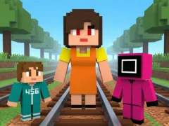 თამაში Squid Game Craft Runner ონლაინ