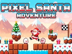 თამაში Pixel Santa Adventure ონლაინ