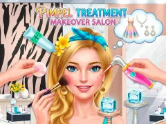 თამაში Pimple Treatment Makeover Salon ონლაინ