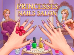 თამაში Princesses Nails Salon ონლაინ
