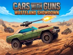 თამაში Cars with Guns: Wasteland Showdown ონლაინ