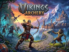 თამაში Vikings archery ონლაინ