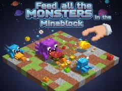 თამაში Feed all the MONSTERS in the Mineblock ონლაინ