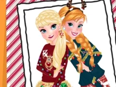 თამაში Sisters Ugly Xmas Sweater ონლაინ