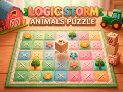 თამაში Logic Storm: Animals Puzzle ონლაინ
