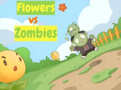 თამაში Flowers vs Zombies ონლაინ