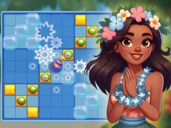 თამაში Block Puzzle Tropical Story ონლაინ
