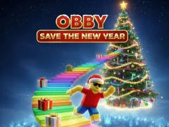 თამაში Obby Save the New Year ონლაინ