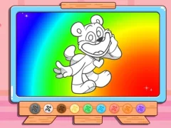 თამაში Coloring Book: Bobby BearHug ონლაინ