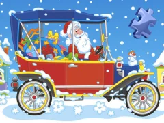 თამაში Christmas Cars Jigsaw ონლაინ