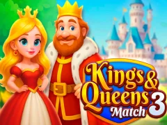 თამაში Kings and Queens Match 3 ონლაინ