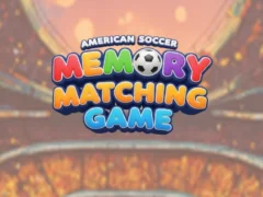 თამაში American Soccer Memory Matching Game ონლაინ