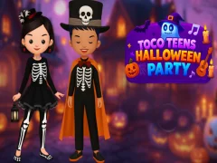 თამაში Toco Teens Halloween Party ონლაინ