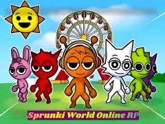 თამაში Sprunki World Online RP - Play with Friends! ონლაინ