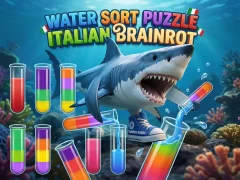 თამაში Water Sort Puzzle Italian Brainrot ონლაინ