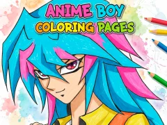 თამაში Anime Boy Coloring Pages ონლაინ