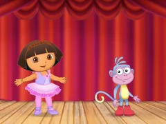 თამაში Dora's Ballet Adventures ონლაინ