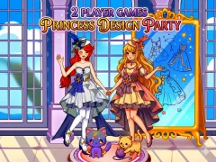 თამაში 2 Player Games Princess Design Party ონლაინ