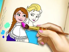 თამაში Ice Kingdom Coloring Book ონლაინ