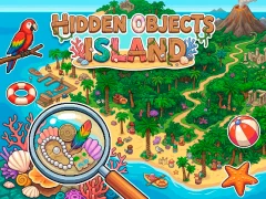 თამაში Hidden Objects Island ონლაინ