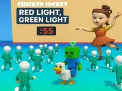 თამაში Chicken Jockey: Red Light Green Light ონლაინ