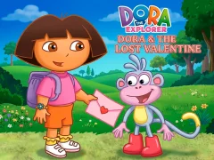 თამაში Dora The explorer Dora & The Lost Valentine ონლაინ