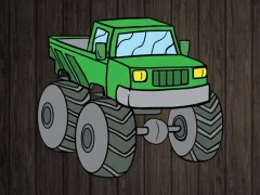თამაში Monster Truck Jigsaw ონლაინ